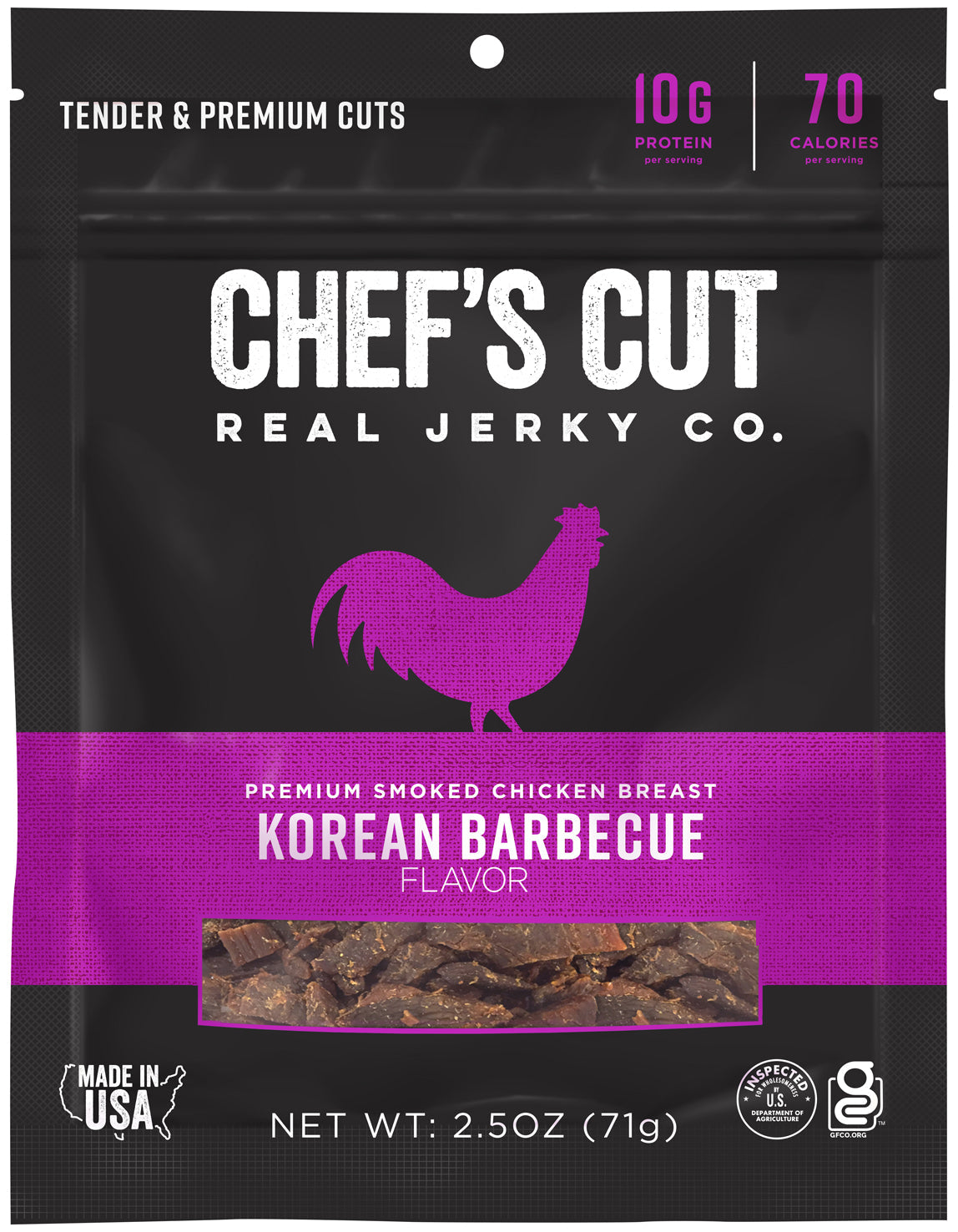 Korean BBQ Chicken Jerky